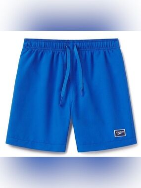 Speedo Boy’s Solid Rondo Volley 15” Blue Swim Shorts